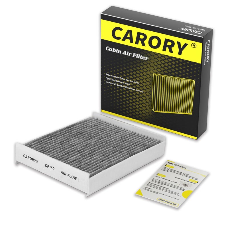 CARORY Cabin Air Filter w/Activated Carbon for Ford F-150 2015-2024  Expedition 2018-2024  F-150 Lightning 2022-2023  Super Duty F-250/F-350/F-450/F-550 2017-2023  Lincoln Navigator 2018-2024 - Image 1